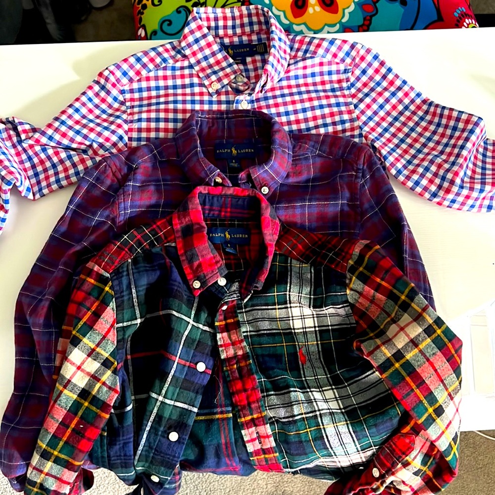 Lot of Ralph Lauren little boys  Button Down Shirts